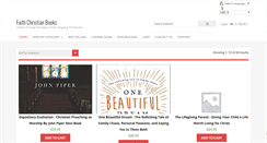 Desktop Screenshot of faithchristianbooks.com